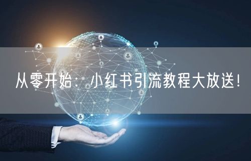 从零开始：小红书引流教程大放送！